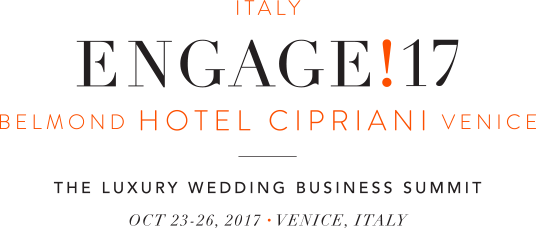 join us at Belmond Hotel Cipriani Venice for Engage!17 Italy, the luxury wedding business summit