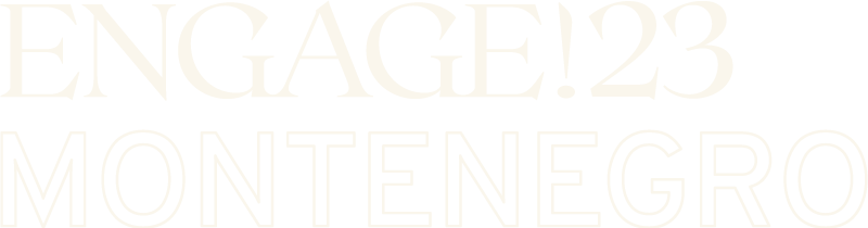 Engage!23 Montenegro logo